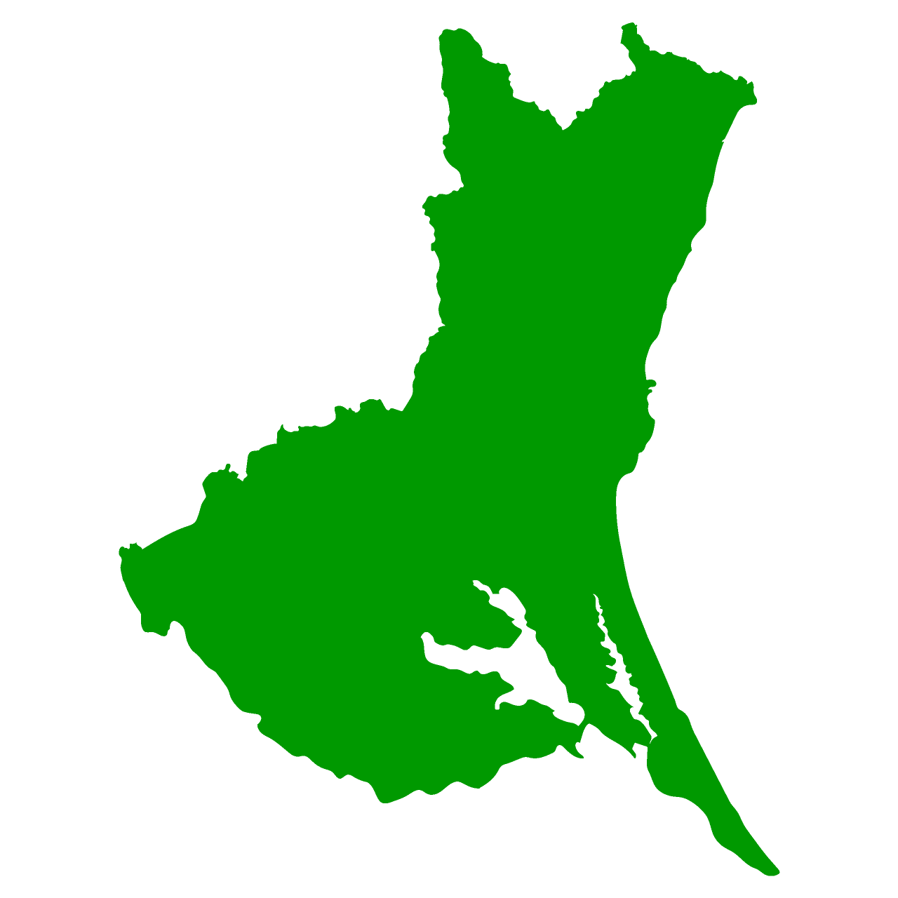 茨城県の地形